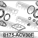 Ремкомплект передн суппорта TOYOTA CAMRY V30/V50 0175-ACV30F FEBEST