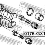 Поршень суппорта тормозного переднего FEBEST