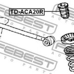 Отбойник заднего амортизатора FEBEST