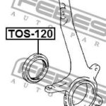 Сальник полуоси TOS-120 FEBEST