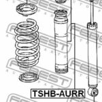 Пыльник амортизатора задний TOYOTA COROLLA E15 2006-2013 SHB-AURR FEBEST