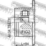 ШРУС ВНУТРЕННИЙ 34X104 AUDI A6 05- FEBEST