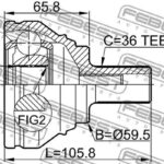 ШРУС 2310-031 FEBEST