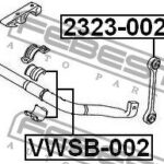 Тяга стабилизатора передняя FEBEST
