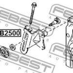 Ролик натяжной FEBEST
