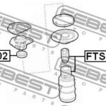 Пыльник амортизатора передний FIAT DUCATO RUSSIA 2008- FTSHB-002 FEBEST