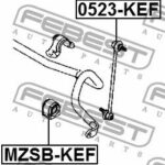 Тяга стабилизатора передняя MAZDA CX-5 KE 2011-2017 0523-KEF FEBEST