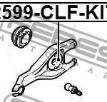 Ремкомплект вилки сцепления FEBEST 2599CLFKIT