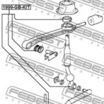 РЕМКОМПЛЕКТ КУЛИСЫ КПП BMW 3 04- FEBEST