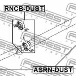 Крестовина карданного вала 19X55.5 RENAULT DUSTER 2011- ASRN-DUST FEBEST