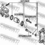 Втулка направляющая суппорта тормозного заднего FEBEST
