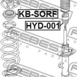Подшипник опоры переднего амортизатора FEBEST KBSORF