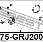 Ремкомплект суппорта тормозного заднего (на обе стороны) FEBEST