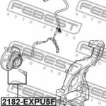 Ступица передняя FORD EXPLORER III 2002-2010 2182-EXPU5F FEBEST