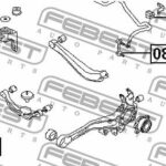 Втулка стабилизатора задняя D15 SUBARU LEGACY B13 2003-2009 SSB-B13R FEBEST