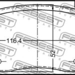 Колодки передние RENAULT LOGAN (05-13) 2401-CLIF FEBEST
