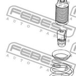 Проставка пружины нижняя FEBEST