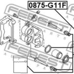 Ремкомплект суппорта тормозного переднего (на одну сторону) FEBEST