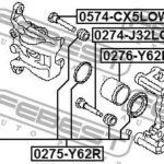 Ремкомплект суппорта тормозного заднего (на обе стороны) FEBEST