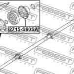 Пыльник ШРУСа карданного вала 2715-S80SA FEBEST