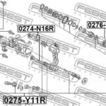 Ремкомплект суппорта тормозного заднего (на обе стороны) FEBEST