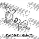 Подшипник ступичный передний ремкомплект 38X69X34X39 FEBEST