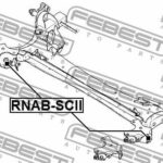 Сайлентблок задней балки FEBEST