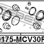 Ремкомплект суппорта тормозного заднего (на обе стороны) FEBEST