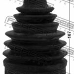 ПЫЛЬНИК ШРУС НАРУЖНЫЙ КОМПЛЕКТ PVC 77.2X107X25.5 HONDA PILOT 09- FEBEST