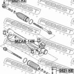 Наконечник рулевой FEBEST