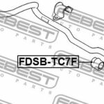Втулка стабилизатора передняя FORD TRANSIT CONNECT (TC7) 2002-2013 FDSB-TC7F FEBEST