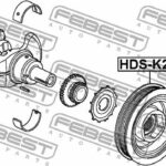 Шкив коленвала K24A FEBEST