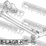 Сайлентблок задней балки комплект FEBEST
