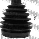 ПЫЛЬНИК ШРУС НАРУЖНЫЙ КОМПЛЕКТ PVC 107X130X34 MITSUBISHI PAJERO 06- FEBEST