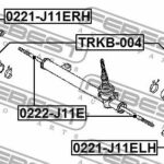 Тяга рулевая FEBEST