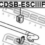 Втулка стабилизатора передняя CADILLAC ESCALADE III 2007-2013 CDSB-ESCIIIF FEBEST