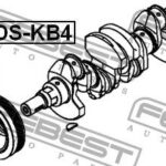 Шкив коленвала MITSUBISHI PAJERO/MONTERO SPORT CHALLENGER KH# 2008- MDS-KB4 FEBEST