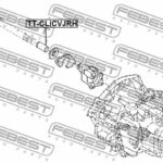 Втулка внутреннего шрус FEBEST