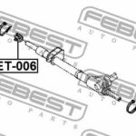 Ремкомплект рулевой рейки RENAULT MEGANE II 2002-2008 SET-006 FEBEST