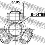 ТРИПОИД 34X37.05 OPEL ANTARA 06- FEBEST