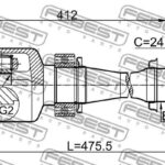 ШРУС ВНУТРЕННИЙ ПРАВЫЙ 32X40X24 TOYOTA AVENSIS 97- FEBEST