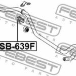 Втулка переднего стабилизатора D24 FEBEST