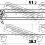 Сальник привода HYUNDAI TUCSON 2004-2010 95GDW-41610813L FEBEST
