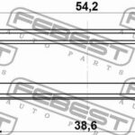 Сальник привода (40x54x7) SUZUKI GRAND VITARA 2006-2014 95GBY-40540707L FEBEST