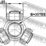 ТРИПОИД 35X46.05 NISSAN X-TRAIL 07- FEBEST