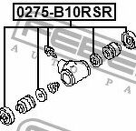 Ремкомплект колесн цилиндра NISSAN ALMERA CLASSIC 2006-2012 0275-B10RSR FEBEST