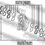 Поршень суппорта тормозного переднего FEBEST