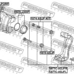 Втулка направляющая передн суппорта OPEL ASTRA J (компл-2шт) 1874-ASJF-KIT FEBEST