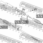 Тяга рулевая FEBEST