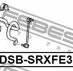 Втулка переднего стабилизатора d26 CADILLAC SRX CDSB-SRXFE3F FEBEST